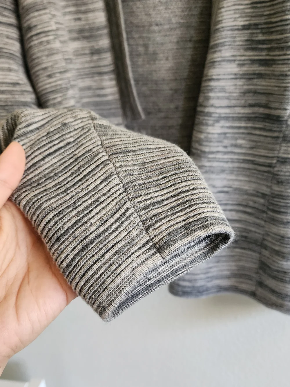 Eileen Fisher Tencel & Organic Cotton Marled Cardigan